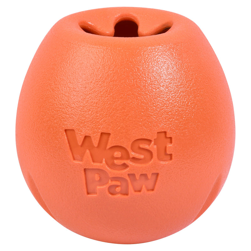 West Paw Rumbl Dog Toys Orange