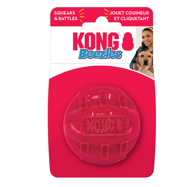 KONG Dog Toys Beezles Ball Assorted Medium
