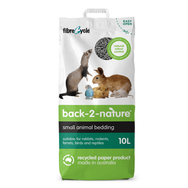 back 2 nature small animal bedding and litter 10 litre