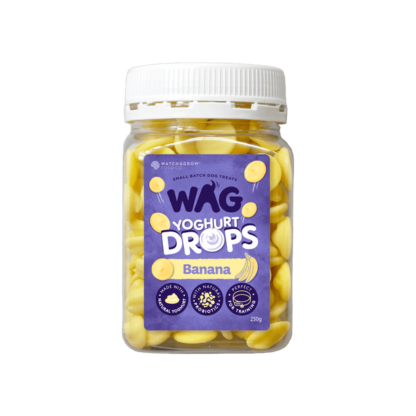WAG Yoghurt Drops Banana - 250g