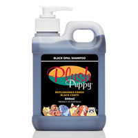 Plush Puppy Black Opal Shampoo Replenish Faded Black Coats 500ml