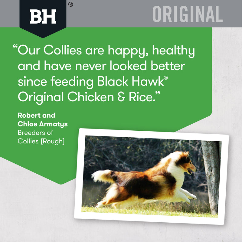 Black Hawk Dry Dog Food Original Adult Chicken & Rice 05