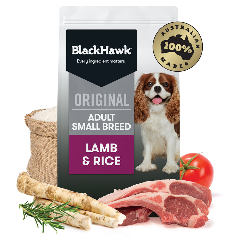 Black Hawk Dry Dog Food Original Adult Small Breed Lamb & Rice 01