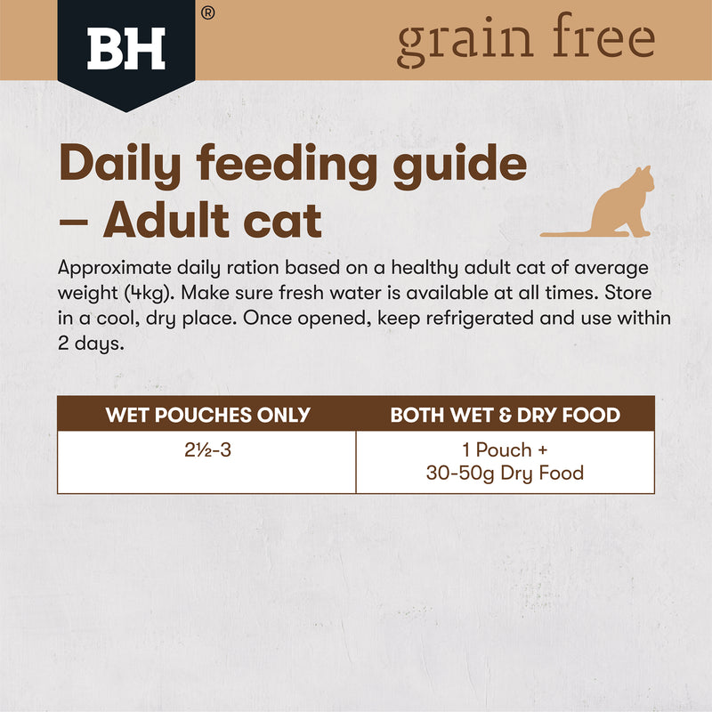 Black Hawk Wet Cat Food Grain Free Adult Chicken with Peas & Broth 06
