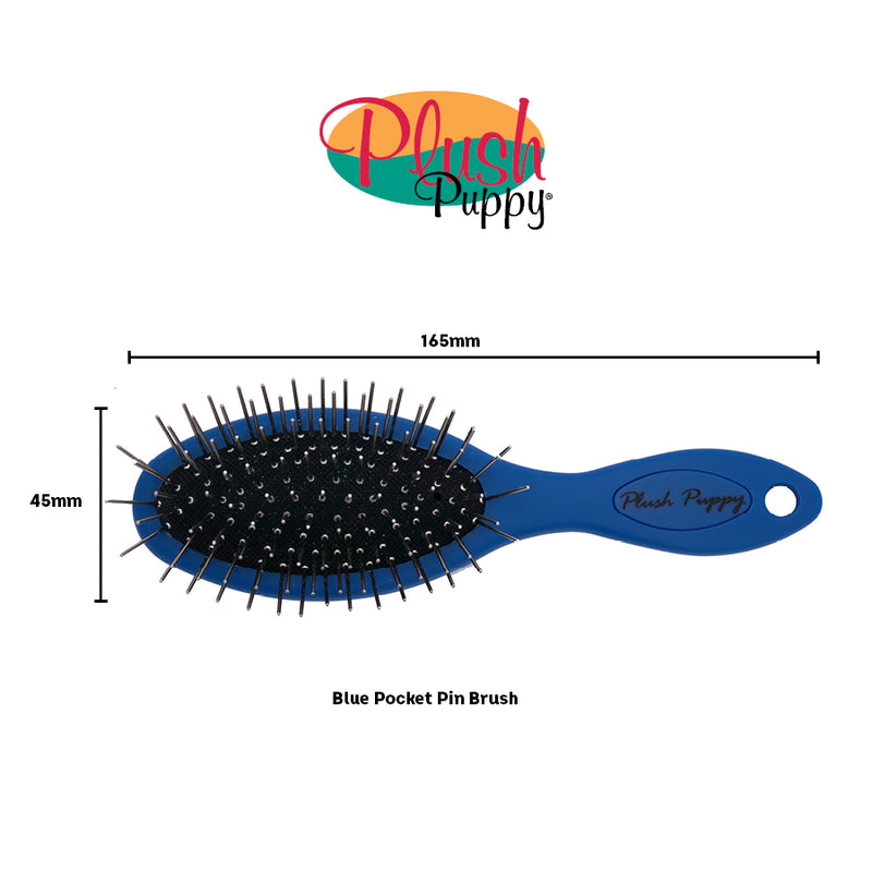 Plush Puppy Pocket Pin Brush Pro-Grooming Brush 03