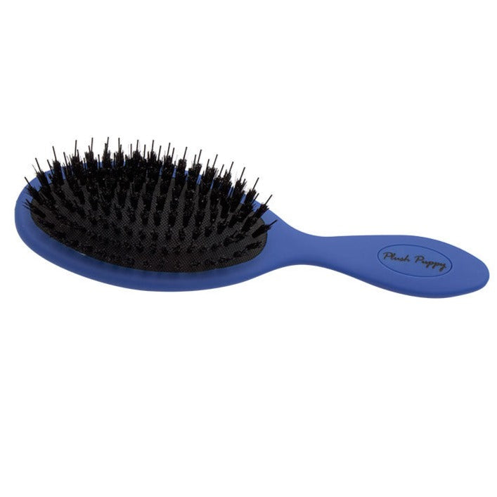 Plush Puppy Blue Anti-Static Porcupine Brush 01