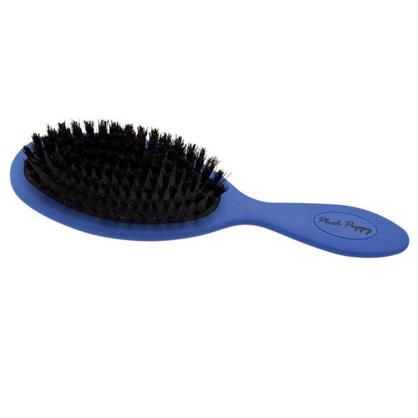 Plush Puppy Blue Pure Boar Bristle Brush Pro-Grooming Brush 01