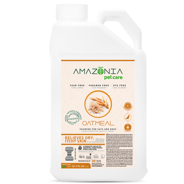 Amazonia Shampoo Oatmeal Dry & Ichy Skin for Dogs 3.6L