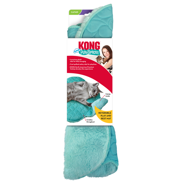 KONG Cat Toys Play Spaces Cloud Blue