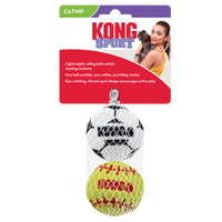 KONG Cat Toys Sport Balls 2-Pack Assorted 01