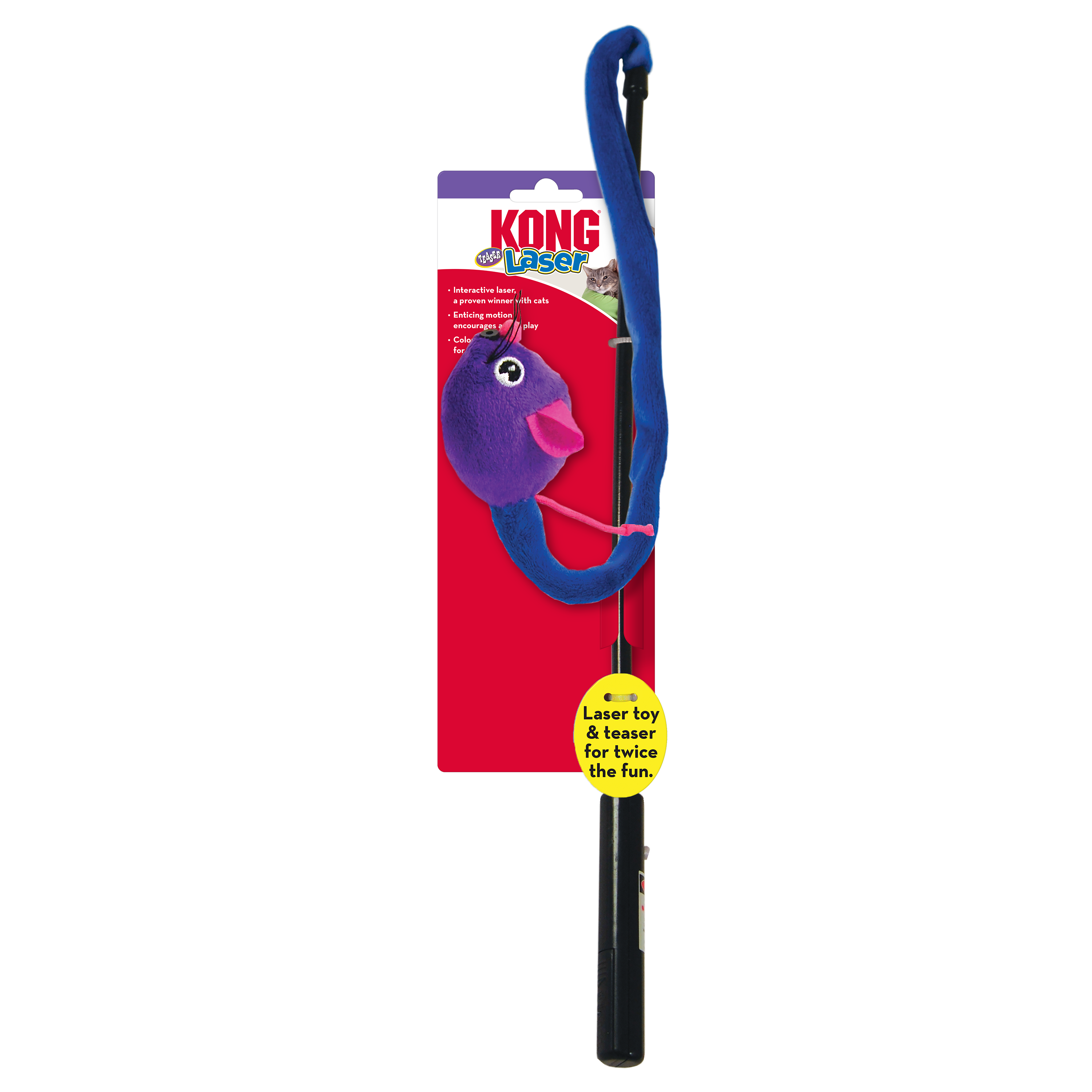 KONG Cat Toys Teaser Curlz 01