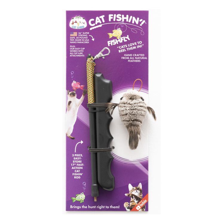 Cat Lures Cat Fishin' Rod Teaser Cat Toy