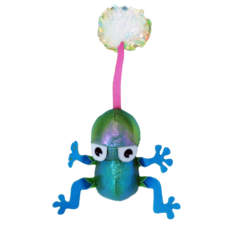 KONG Cat Toys Flingaroo Frog 02