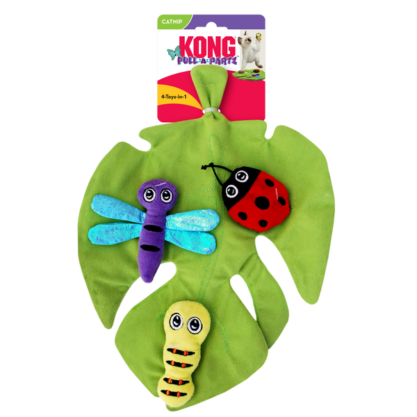 KONG Cat Toys Pull-A-Partz Bugz 01