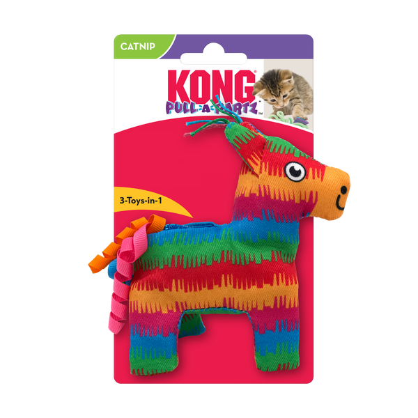 KONG Cat Toys Pull-A-Partz Pinata 01