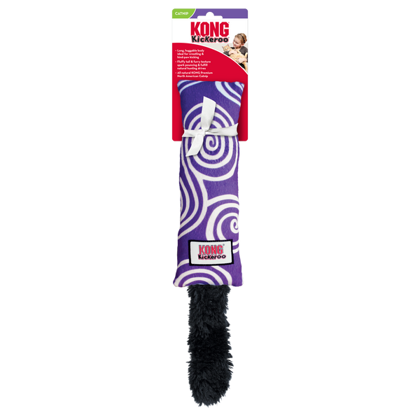 KONG Cat Toys Kickeroo Swirl Assorted 01