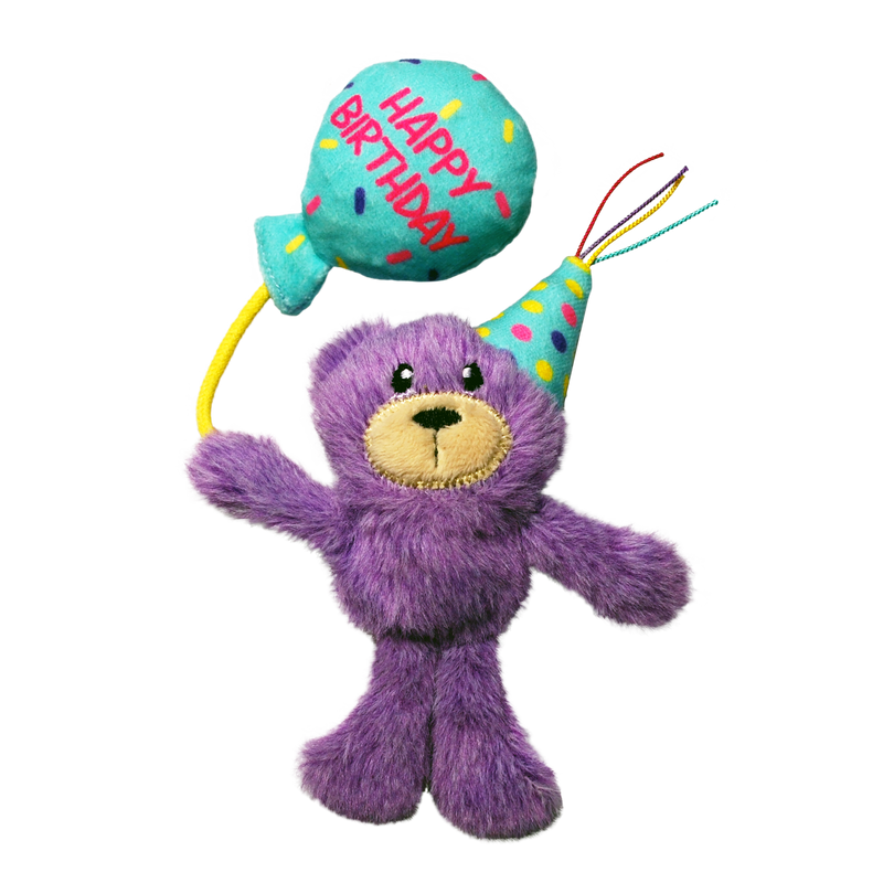 KONG Cat Toys Occasions Birthday Teddy 02