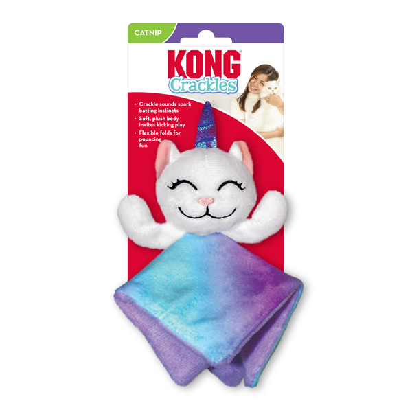 KONG Cat Toys Crackles Caticorn 01