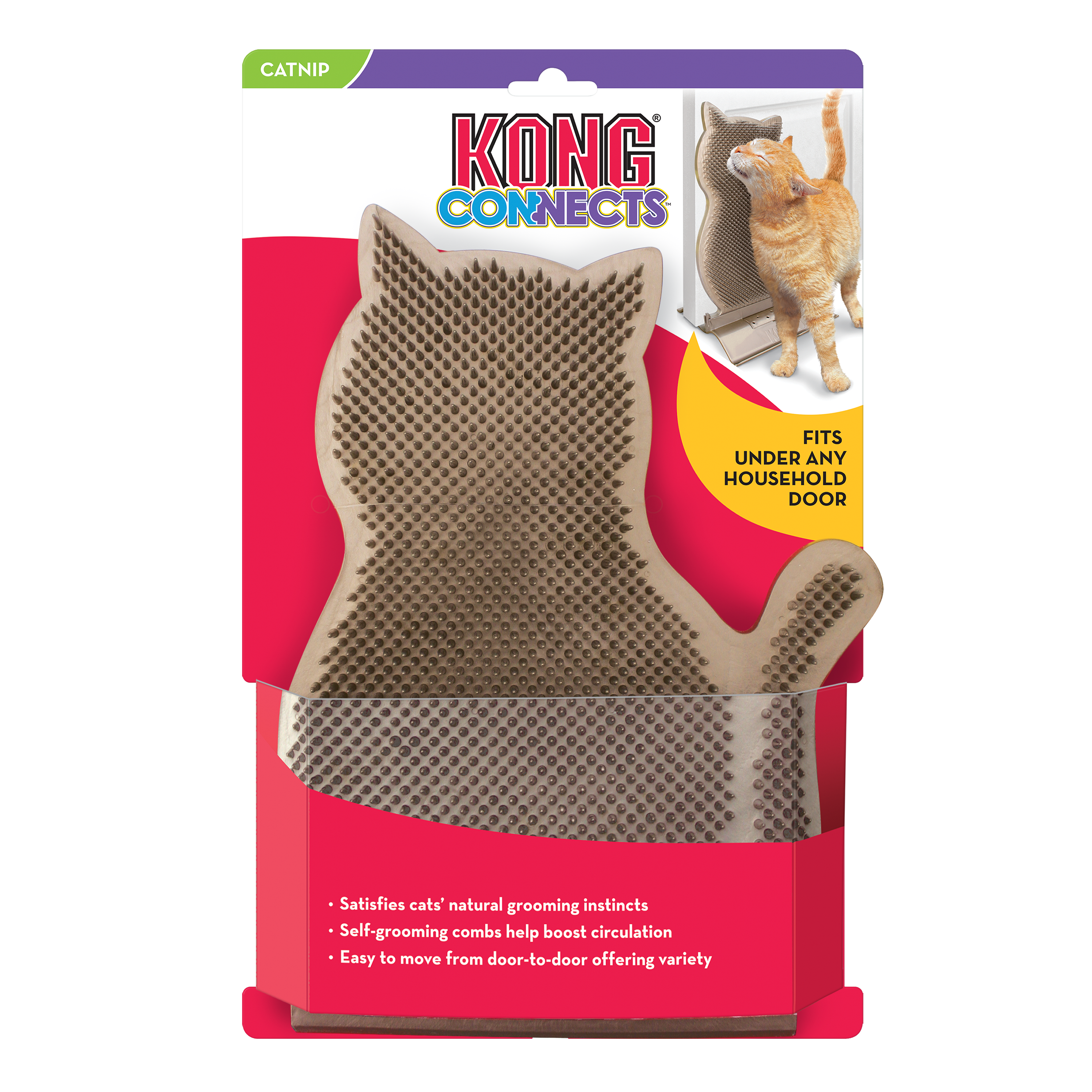 KONG Cat Toys Connects Kitty Comber 01