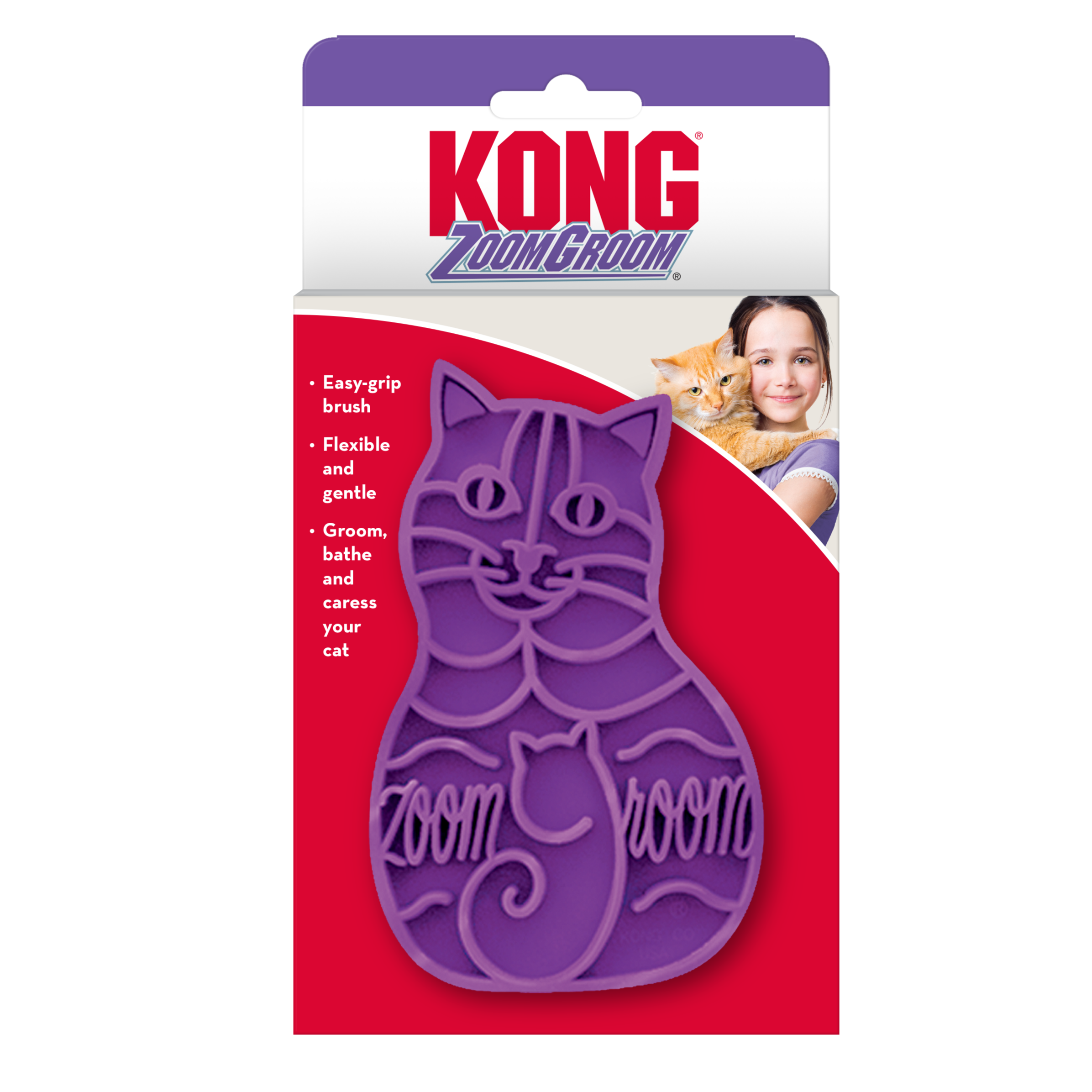 KONG Cat Toys ZoomGroom 01