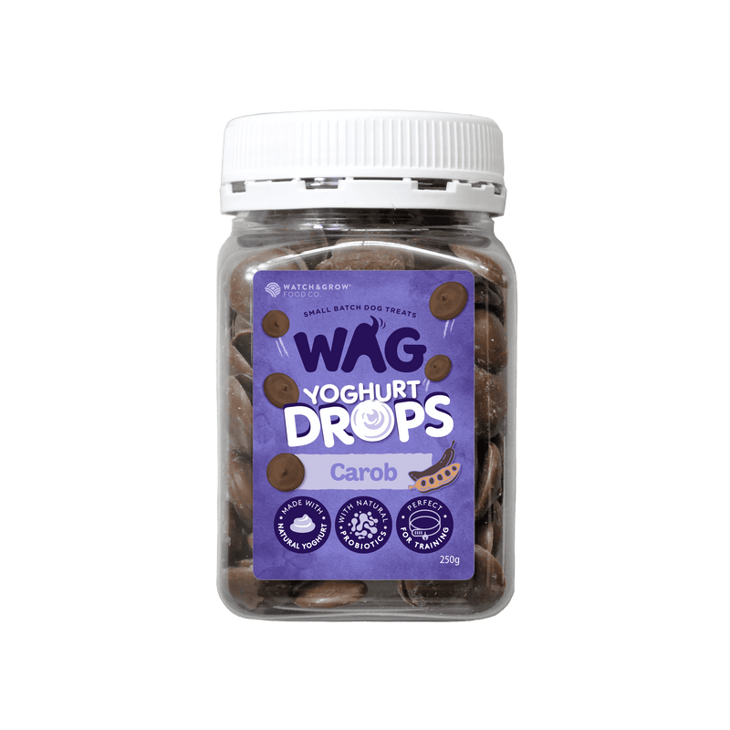 WAG Yoghurt Drops Carob - 250g