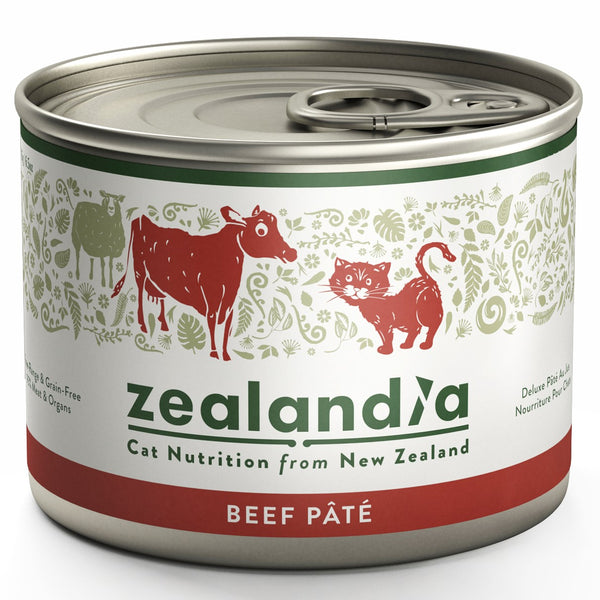 ZEALANDIA Premium Wet Cat Food Beef Pate