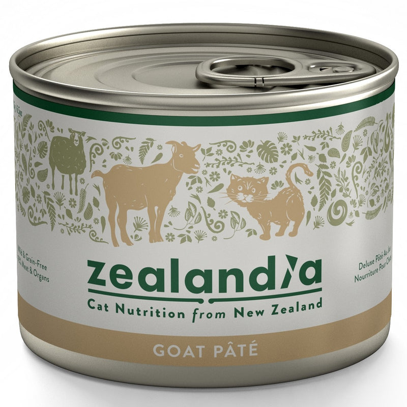 ZEALANDIA Premium Wet Cat Food Goat Pate