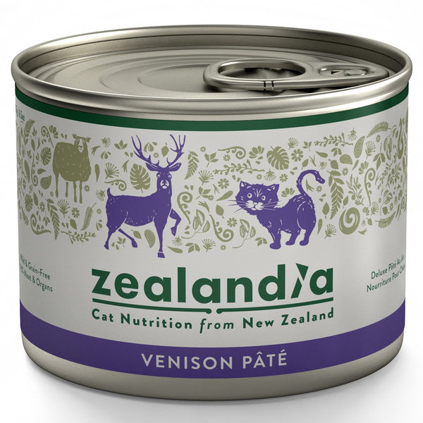 ZEALANDIA Premium Wet Cat Food Venison Pate