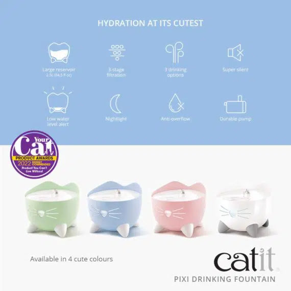 Catit Pixi Cat Drinking Fountain 02