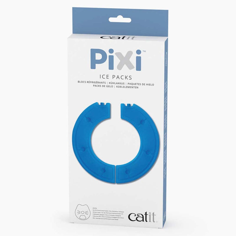 Catit Pixi Smart 6-Meal Feeder & Replacement Ice Pack Replacement Ice Pack X 2