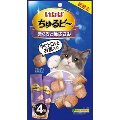 Ciao Cat Treats Churu Bee Grilled Chicken & Maguro