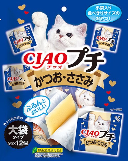 Ciao Cat Treats Churu Petite Chicken Fillet with Bonito