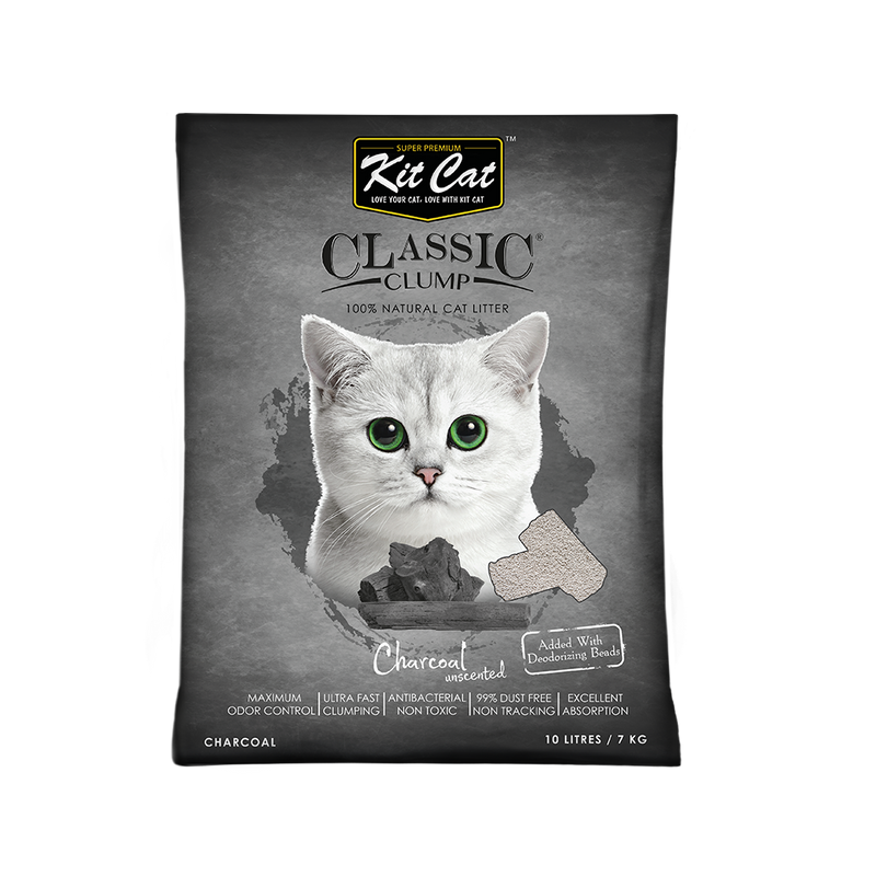 Kit Cat Bentonite Clump Cat Litter - 10L 7kg
