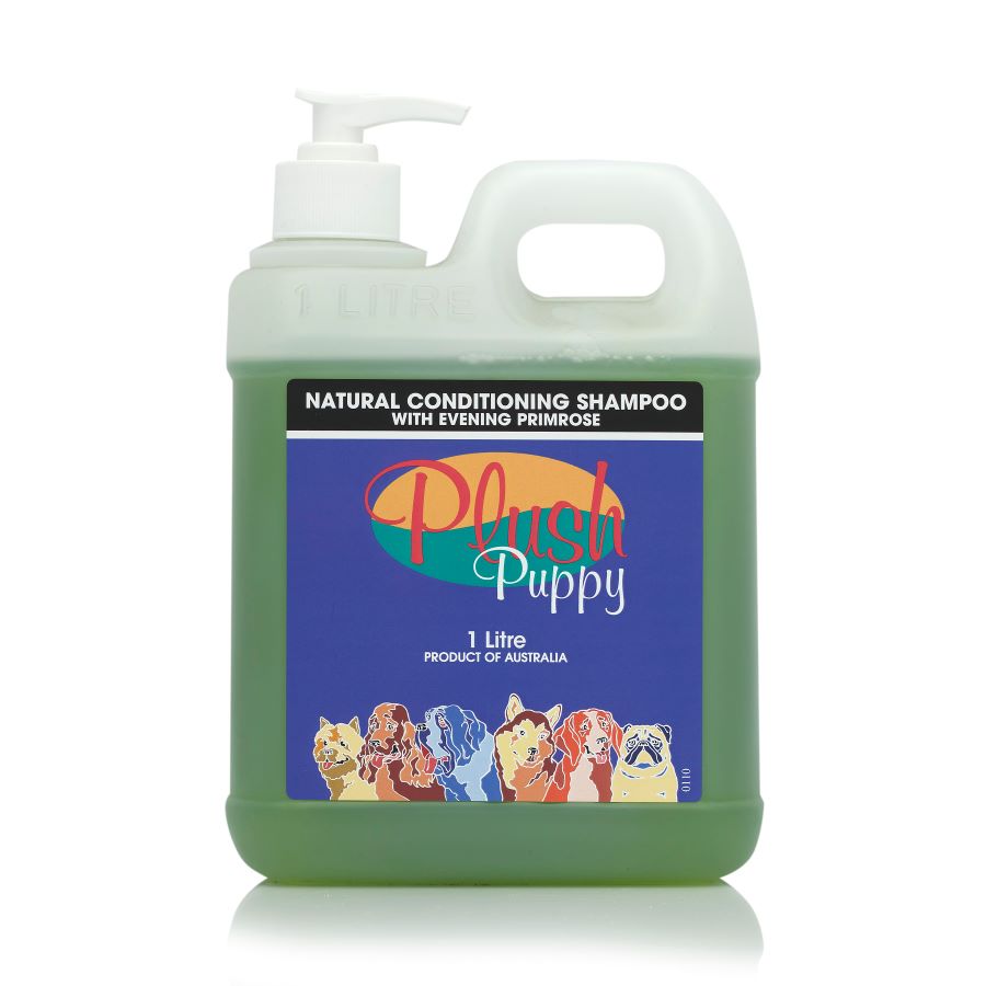 Plush Puppy Natural Conditioning Shampoo with Evening Primrose 1L