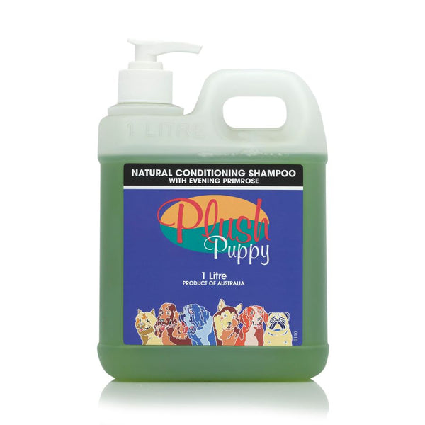 Plush Puppy Natural Conditioning Shampoo with Evening Primrose 1L