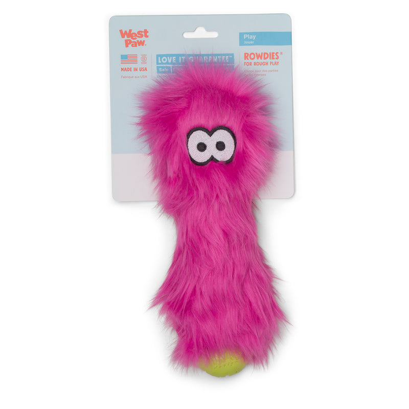 West Paw Rowdie Tough Plush Dog Toys Custer | PeekAPaw Pet Supplies