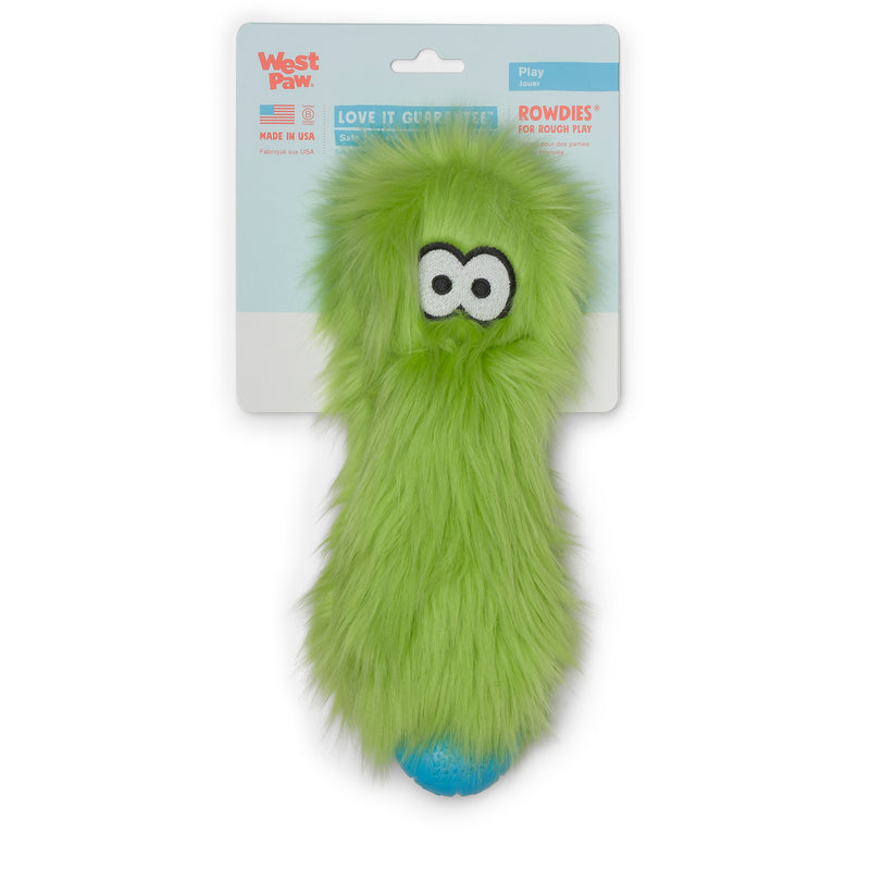 West Paw Rowdie Tough Plush Dog Toys Custer | PeekAPaw Pet Supplies