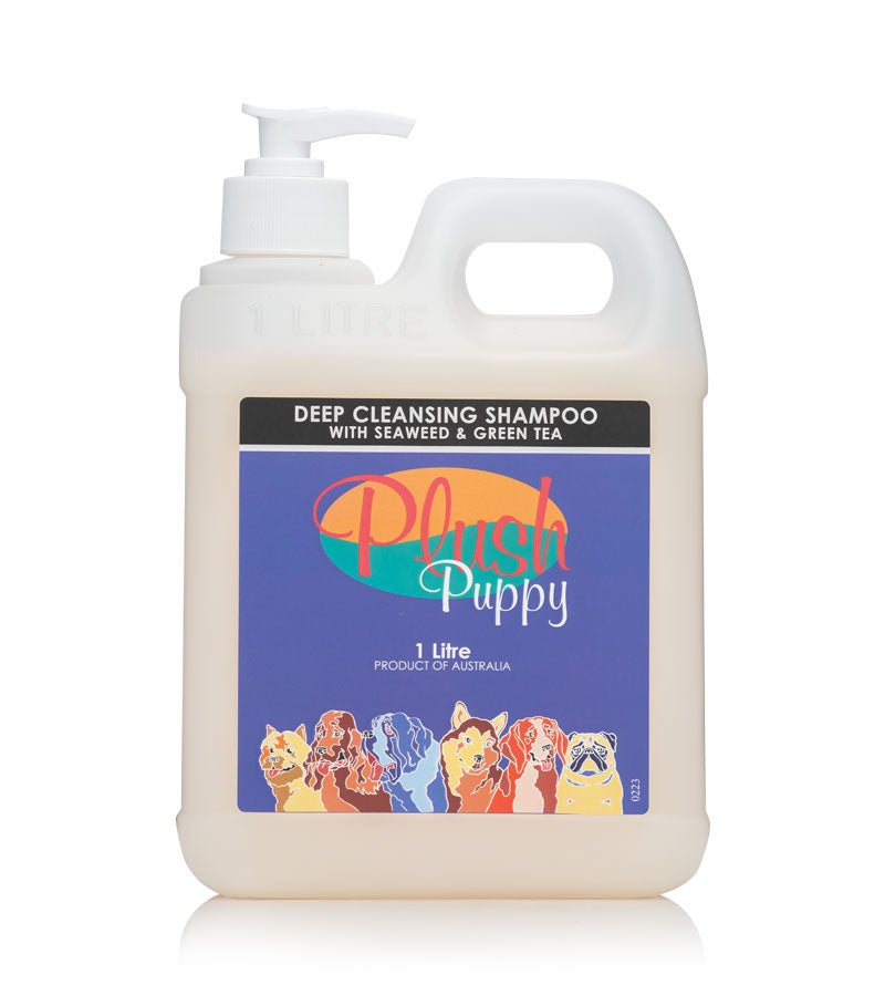 Plush Puppy Deep Cleansing Shampoo with Seaweed and Green Tea
