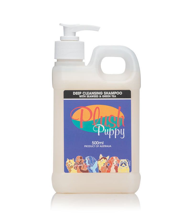 Plush Puppy Deep Cleansing Shampoo with Seaweed and Green Tea