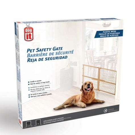 Dogit Plastic Mesh Pet Safety Gate 01