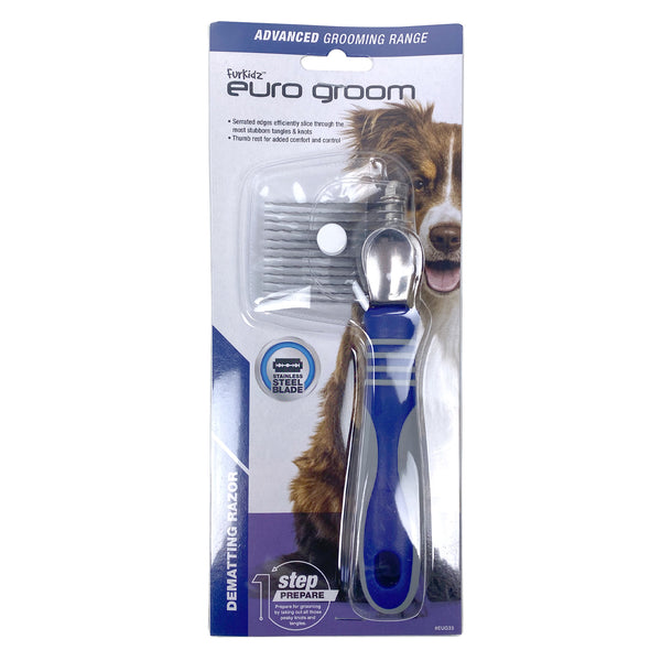 Euro Groom Dog Dematting Razor - 9 Blade 