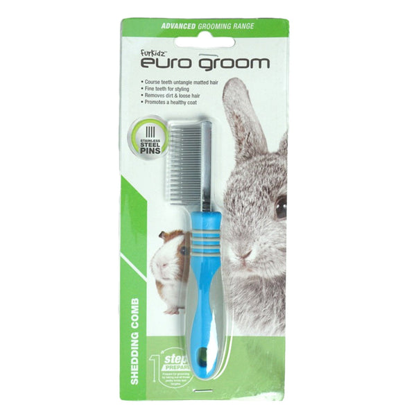 Euro Groom Small Pets Mini Shedding Comb