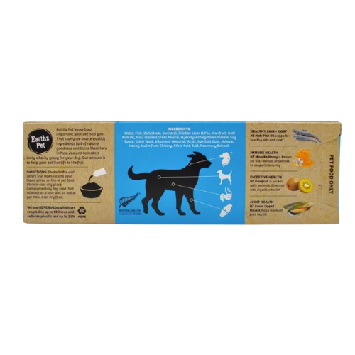 Earthz Pet Dog Vitality Gravy for Toy & Small Dogs New Zealand Fish 03