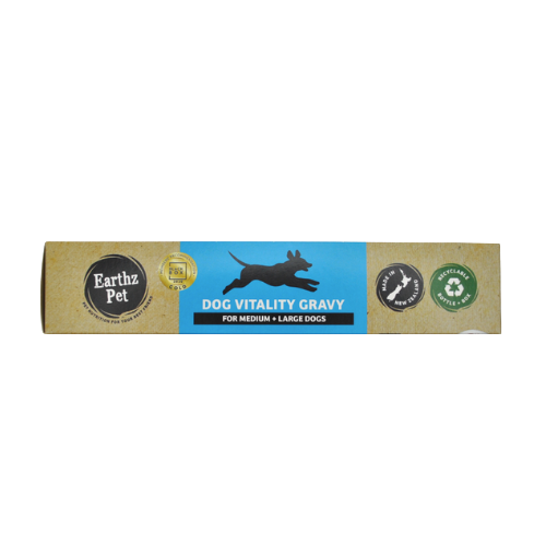 Earthz Pet Dog Vitality Gravy for Medium & Large Dogs New Zealand Fish 05