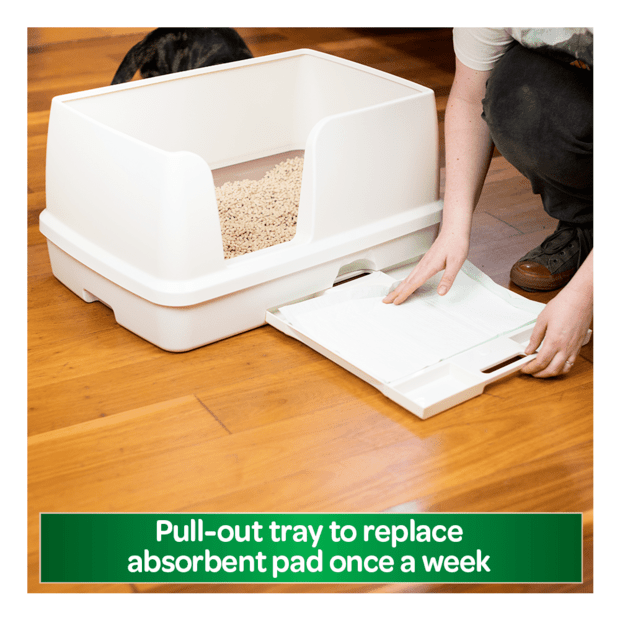 Ezi-LockOdour Dual Layer Cat Litter System XL Kit