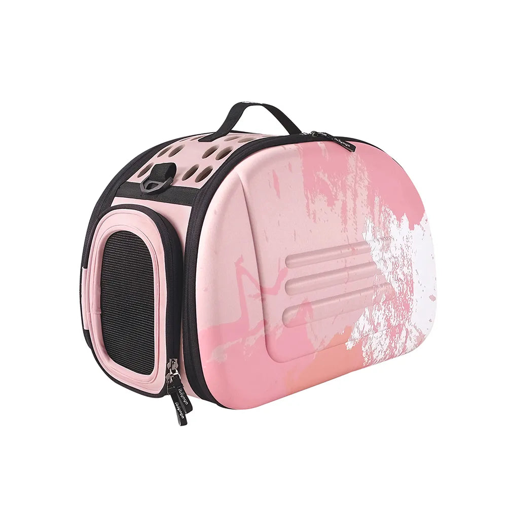 Ibiyaya Classic Light-Weight Collapsible Shoulder Pet Carrier 09