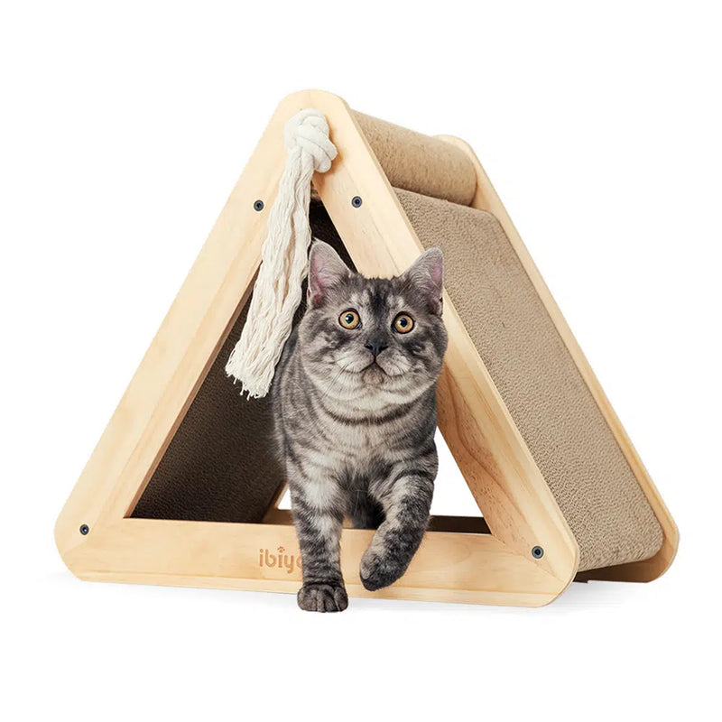 Ibiyaya Hide-Out Cat Scratching Post & Replacement Board 04