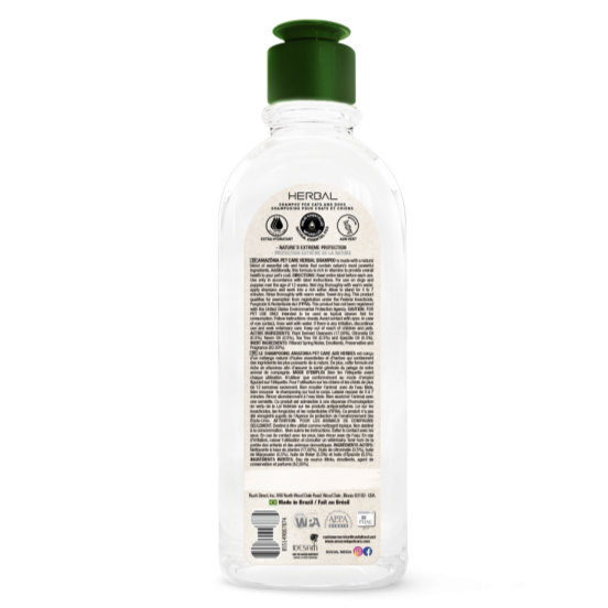 Amazonia Herbal Shampoo Nature's Extreme Protection for Dogs 01