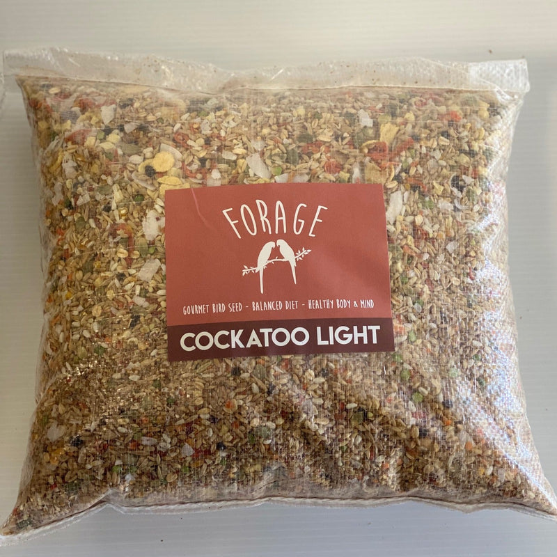 Forage Cockatoo, Galah & Corella Light 5kg