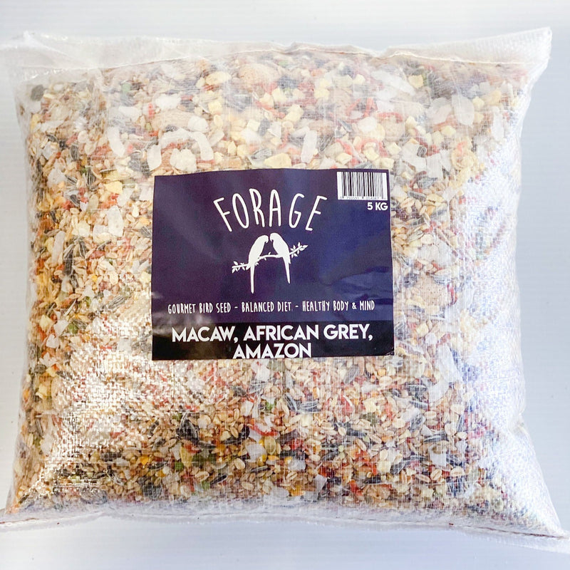 Forage Macaw & African Grey & Amazon 5kg